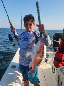 Red Snapper Fishing fun from dock to deep sea